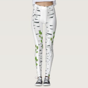 Women's Leggings Deer Doe Buck Woodland Hunting