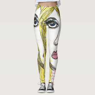 women's leggings "Pinky"