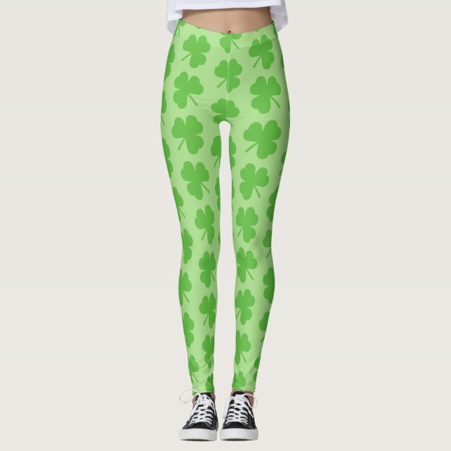 Women's Leggings-St. Patrick's Day Leggings (Front)