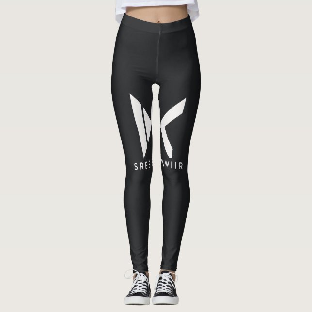womens leggings with black  (Front)