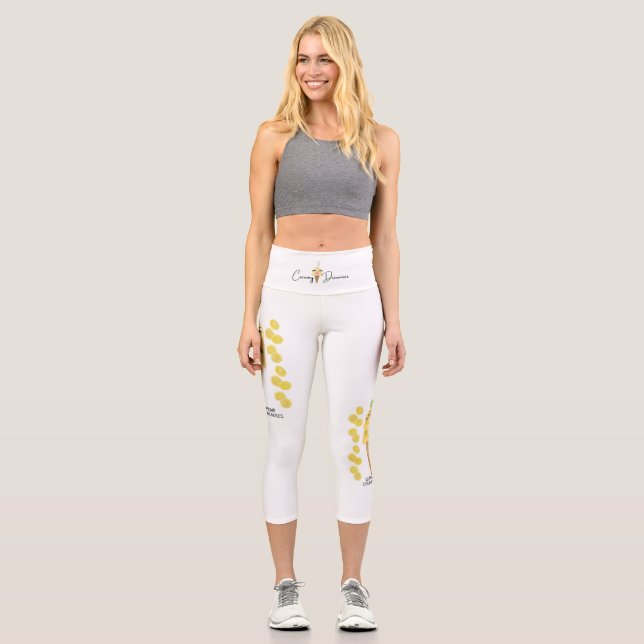 Womens LEGGINGS with Lemons (Front)