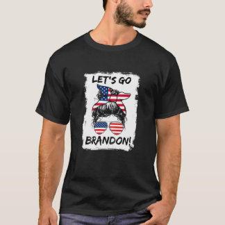 Womens Let's Go - Brandon! Funny Meme T-Shirt