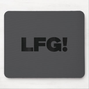 Womens Lfg Motivational Bold Design For Srts And G Mouse Pad