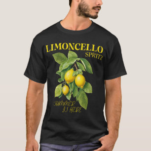 Womens Limoncello Spritz X Lemon Liqueur Lemon  T-Shirt
