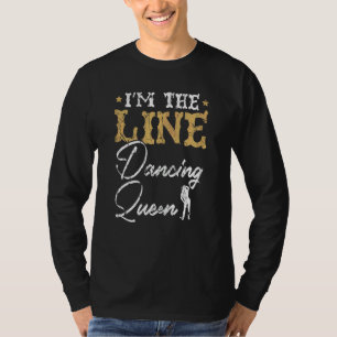 Womens Line Dancing Country Western Dance Cowgirl T-Shirt