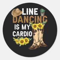 Womens Line Dancing Is My Cardio Dancer Country Mu