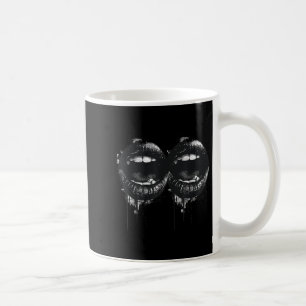 Women's Lips Print Graphic Y2k 2000s Vintage Summe Coffee Mug