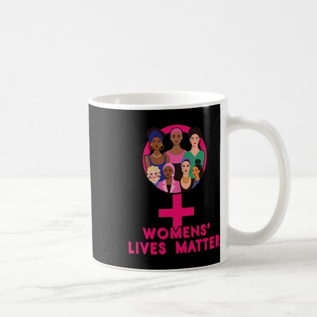 Womens' Lives Sticker  Coffee Mug (Right)