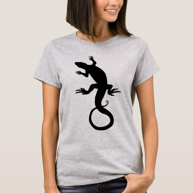 Women's Lizard Tank Top Reptile Shirts (Front)