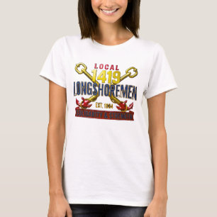 Women's Local 1419 Longshoremen Vintage Solidarity T-Shirt