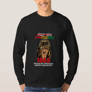 Womens Locu2019d Hair Black Women Leopard African  T-Shirt