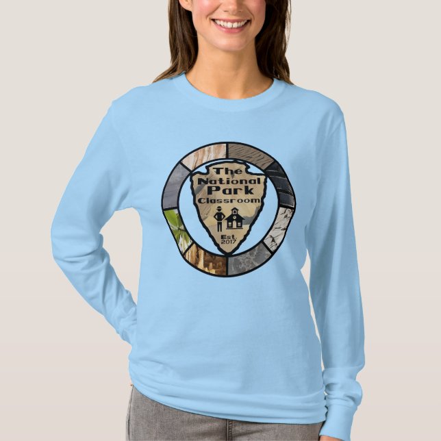 Women's Long-sleeve National Park Classroom T-Shirt (Front)