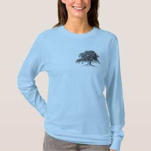 Women's long sleeve Oak Tree T-shirt