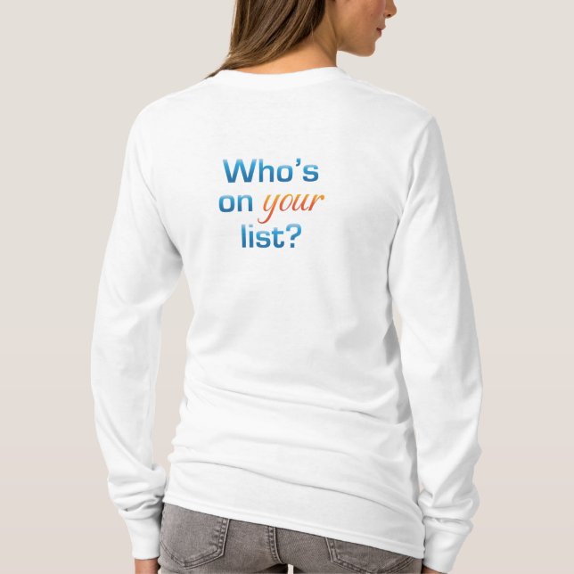 Women's Long Sleeve T-Shirt (Back)