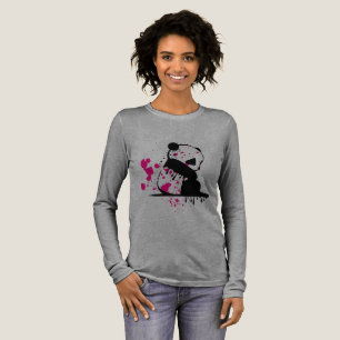 Women's Long Sleeve T-Shirt Tri-Blend Shirt