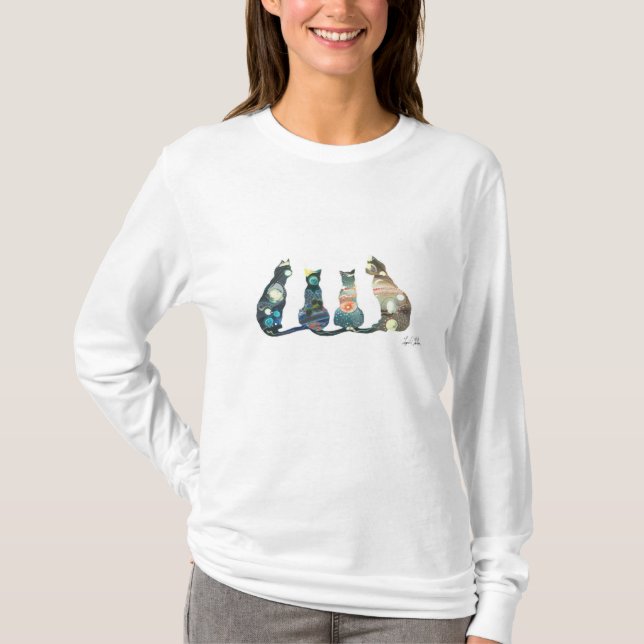 Women's long sleeved T-shirt (Front)