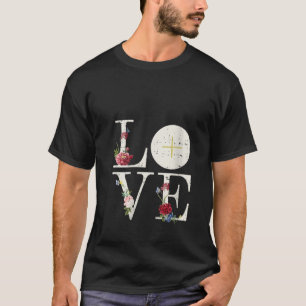 Womens Love Eucharist First Holy Communion Christi T-Shirt