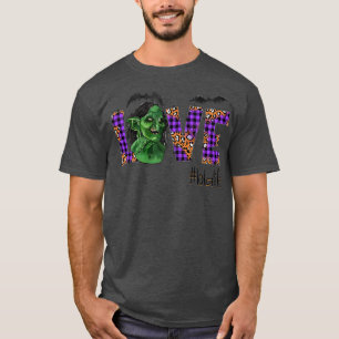 Womens Love halloween scary art Lola autumn gift f T-Shirt