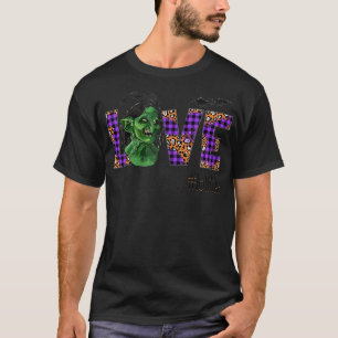 Womens Love halloween scary art Lolli autumn gift T-Shirt