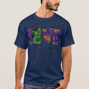 Womens Love halloween scary art Mawmaw autumn gift T-Shirt