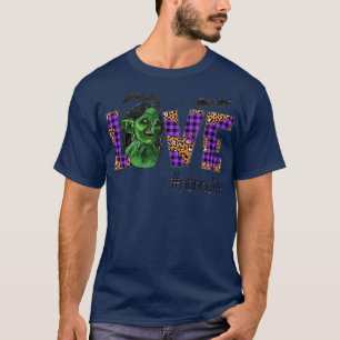Womens Love halloween scary art Nonno autumn gift T-Shirt