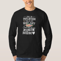 Womens Love Mom Due to Inflation this is the best 