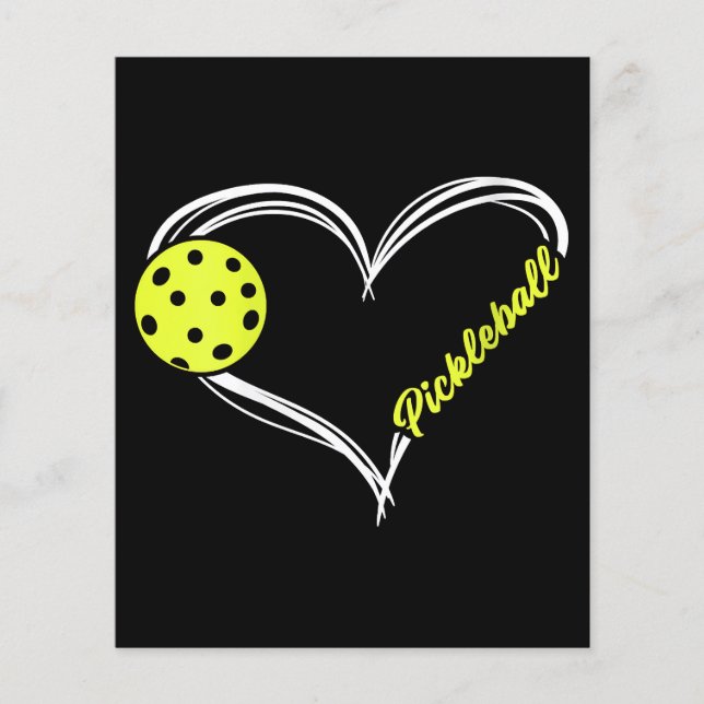 Womens Love Pickleball - cute pickleball match, I  (Front)