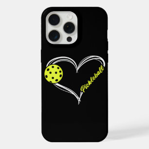 Womens Love Pickleball - cute pickleball match, I iPhone 15 Pro Max Case