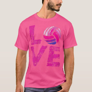 Womens Love Volleyball Gifts for Volleyball Fans n T-Shirt