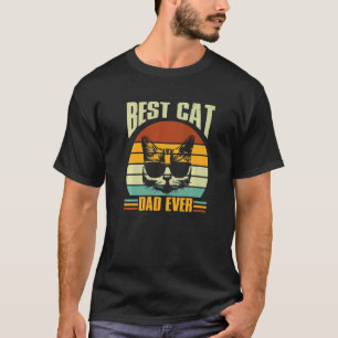 Womens Lovely Cat Holder Cat Love Best Cat Dad Ev T-Shirt