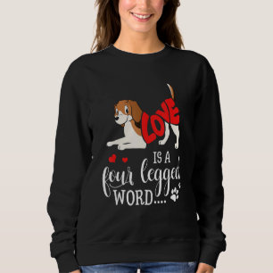Womens Lovely dog holder lover funny quote Sweatshirt