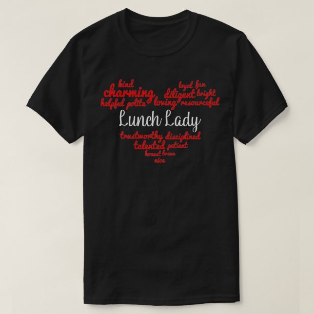 Womens Lunch Lady  T-Shirt (Design Front)