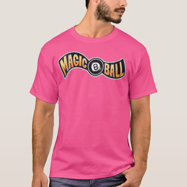 Womens Magic 8 Ball - Logo T-Shirt (Front)