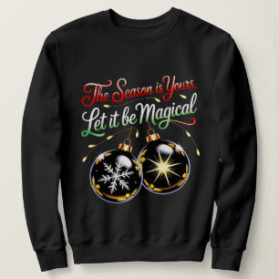 Women's Magical Christmas Cozy Festive Winter Glow Sweatshirt