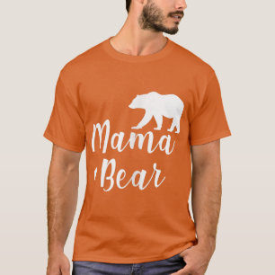 Womens Mama Bear  - 1  T-Shirt