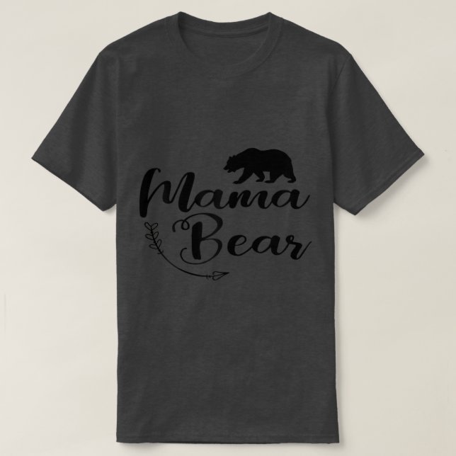 Womens Mama Bear  Mom Life - Cute Top Gifts Boho A (Design Front)