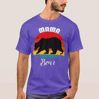 Womens Mama Bear Premium  T-Shirt
