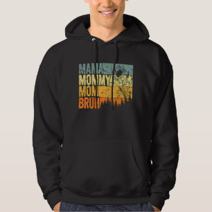Womens Mama Mummy Mum Bruh  Mothers Day Vintage Hoodie