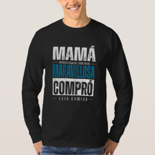 Womens Mamá Orgullosa De Una Hija Maravillosa Sí, T-Shirt