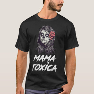 Womens Mama Toica Toic Latina VNeck T-Shirt