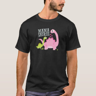 Womens Mamasaurus Mother's Day 2 T-Shirt