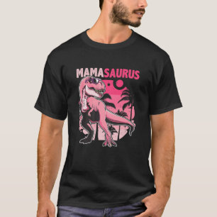 Womens Mamasaurus T Rex Funny Dinosaur Mom Family T-Shirt