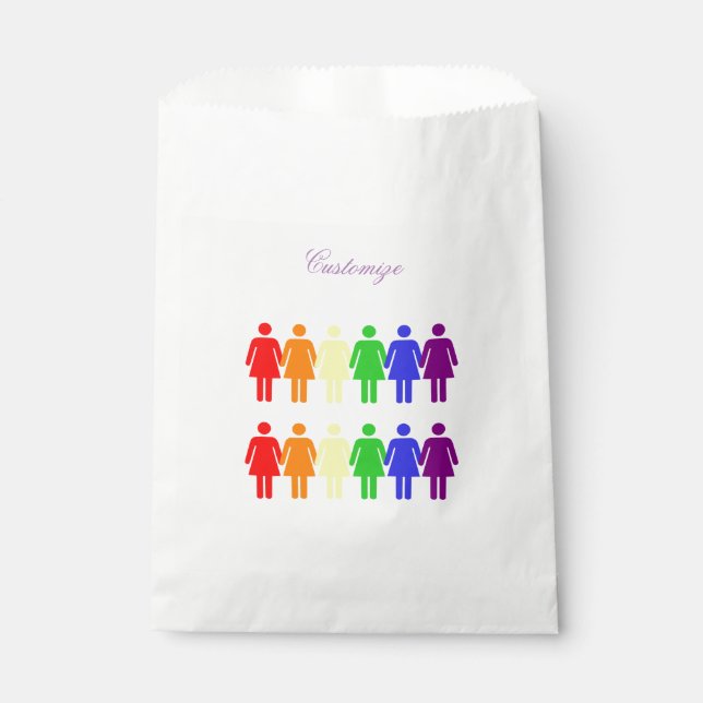 women's march 2017 favour bags (Front)