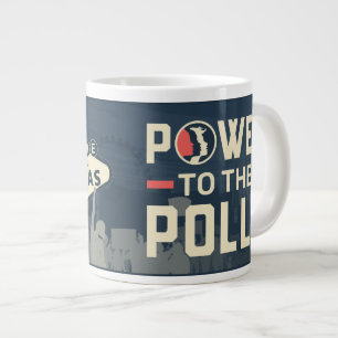 Women's March LV Power to the Polls Skyline mug