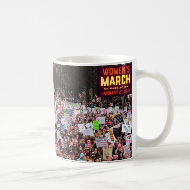 Women's March on Washington Coffee Mug (Right)