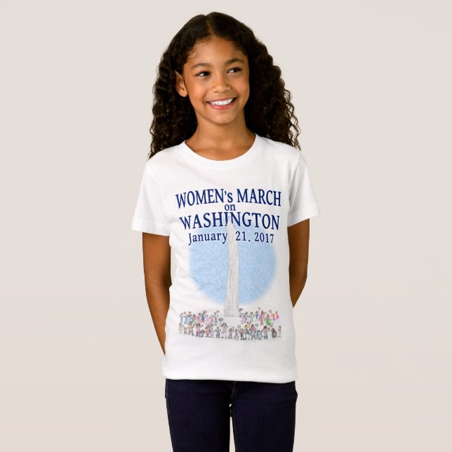 Women's March on Washington T-Shirt (Front Full)