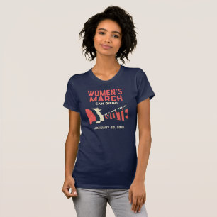 Women's March San Diego Official T-Shirt