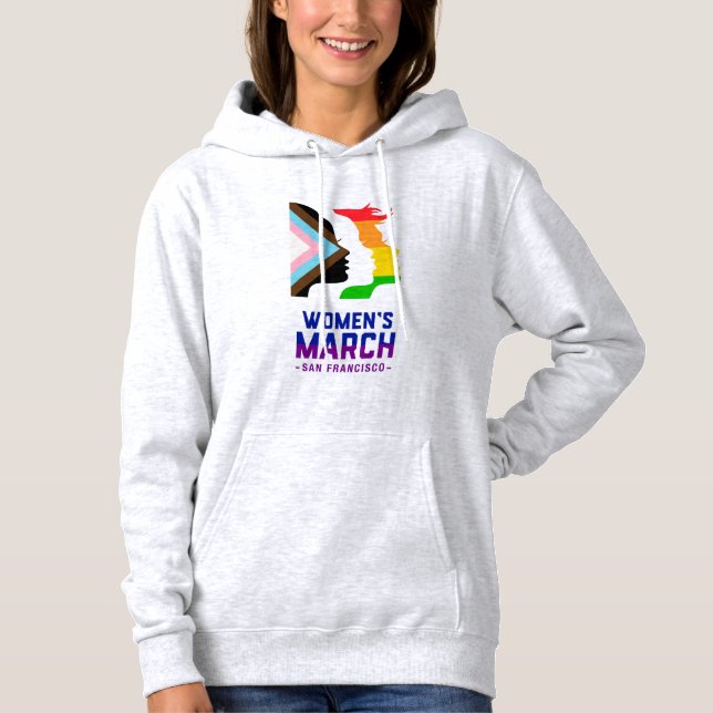 Women's March SF - Pride Hoodie (Front)