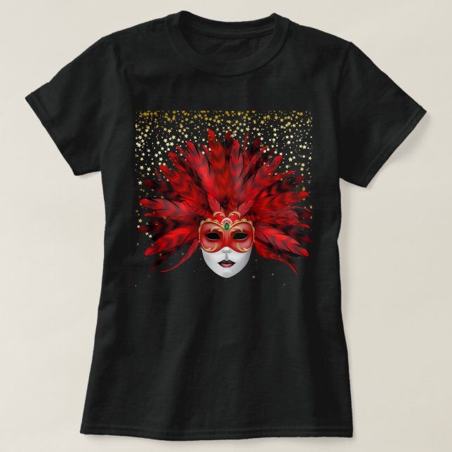 Womens Mardi Gras Shirt (Design Front)