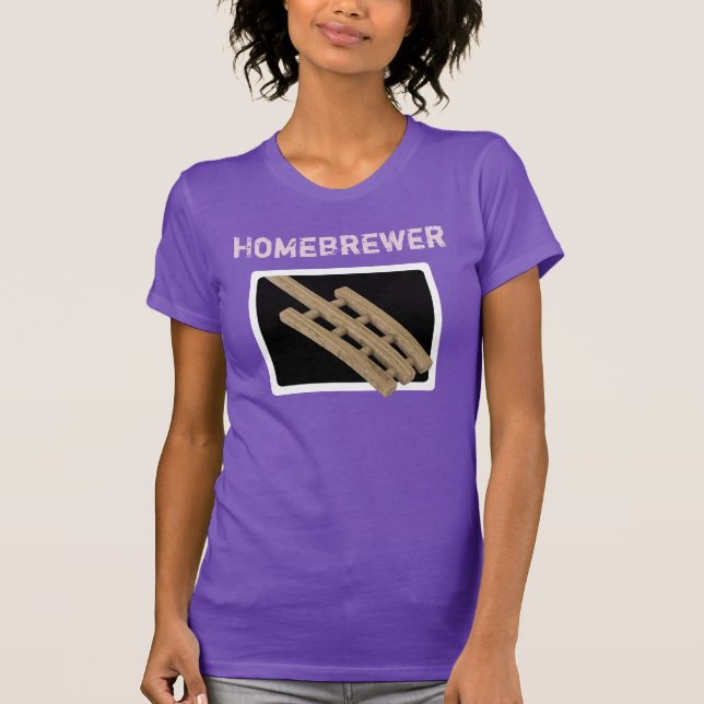 Women's Mash Paddle - Homebrewer Shirt (Front)